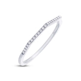 0.07ct 14k White Gold Diamond Lady's Ring